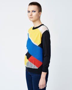 Colorful Intarsia Sweater