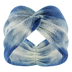 Indigo Tie-Dyed Headband